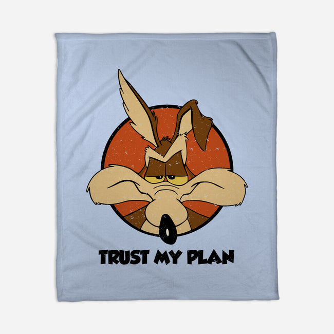 Trust My Plan-None-Fleece-Blanket-Melonseta