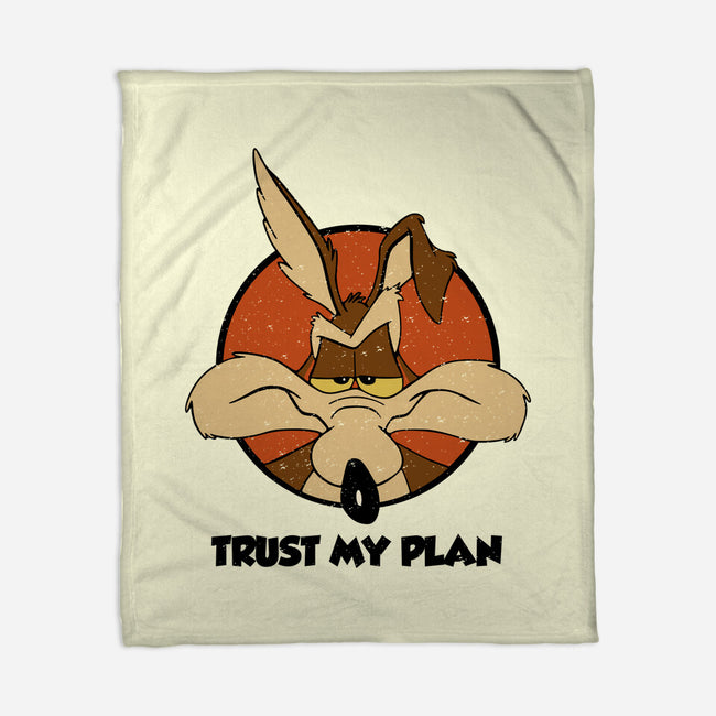 Trust My Plan-None-Fleece-Blanket-Melonseta