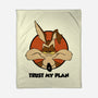 Trust My Plan-None-Fleece-Blanket-Melonseta