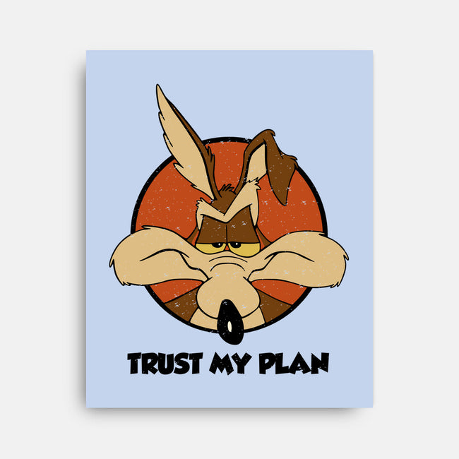 Trust My Plan-None-Stretched-Canvas-Melonseta