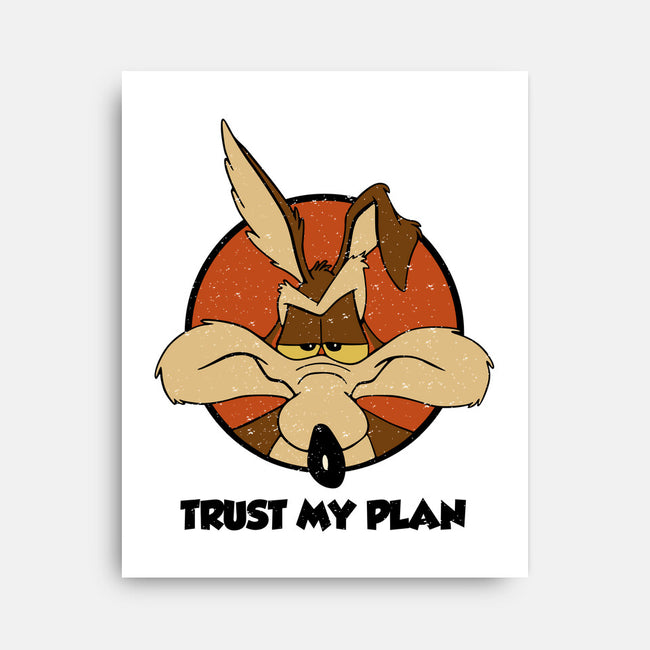 Trust My Plan-None-Stretched-Canvas-Melonseta