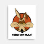 Trust My Plan-None-Stretched-Canvas-Melonseta