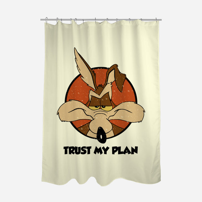 Trust My Plan-None-Polyester-Shower Curtain-Melonseta