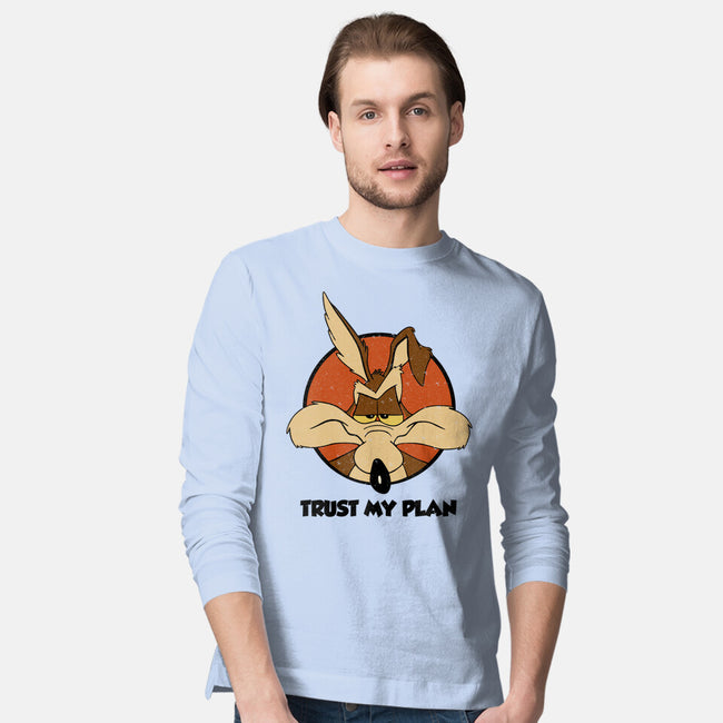 Trust My Plan-Mens-Long Sleeved-Tee-Melonseta