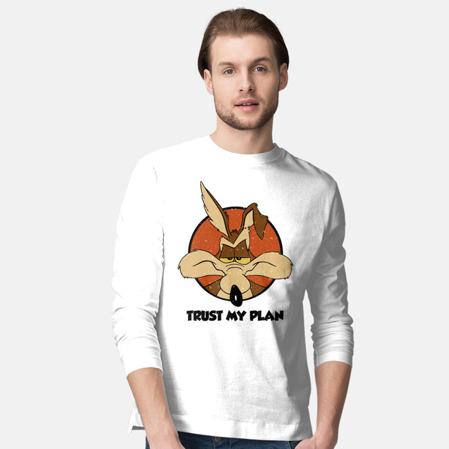 Trust My Plan-Mens-Long Sleeved-Tee-Melonseta