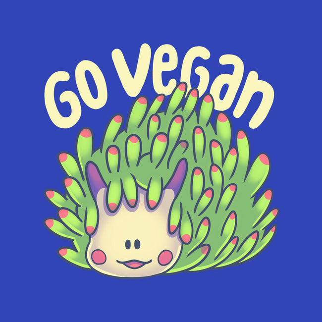 Go Vegan Sea Sheep-Mens-Basic-Tee-Geekydog
