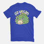 Go Vegan Sea Sheep-Mens-Basic-Tee-Geekydog
