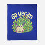Go Vegan Sea Sheep-None-Fleece-Blanket-Geekydog