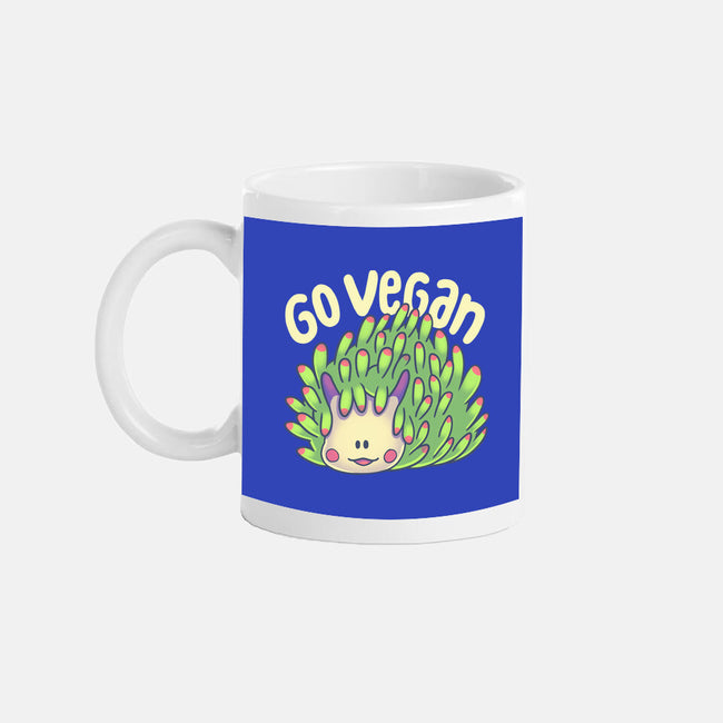 Go Vegan Sea Sheep-None-Mug-Drinkware-Geekydog
