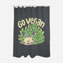 Go Vegan Sea Sheep-None-Polyester-Shower Curtain-Geekydog