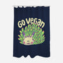Go Vegan Sea Sheep-None-Polyester-Shower Curtain-Geekydog