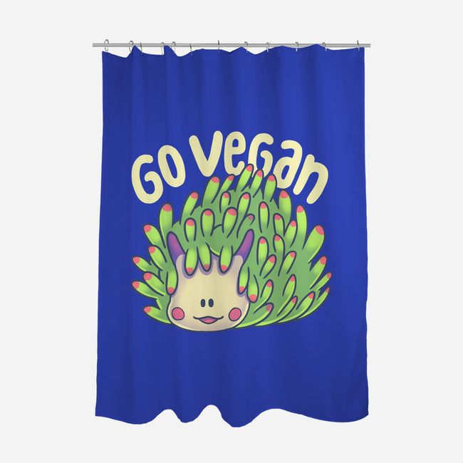 Go Vegan Sea Sheep-None-Polyester-Shower Curtain-Geekydog