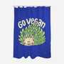 Go Vegan Sea Sheep-None-Polyester-Shower Curtain-Geekydog