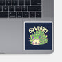 Go Vegan Sea Sheep-None-Glossy-Sticker-Geekydog