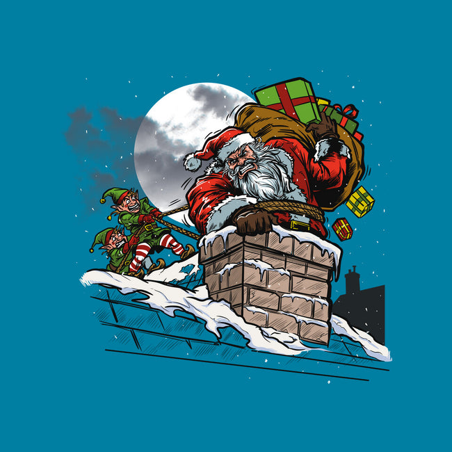 Stuck Santa-None-Basic Tote-Bag-AndreusD