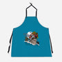 Stuck Santa-Unisex-Kitchen-Apron-AndreusD