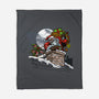 Stuck Santa-None-Fleece-Blanket-AndreusD