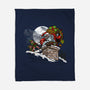Stuck Santa-None-Fleece-Blanket-AndreusD