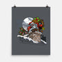 Stuck Santa-None-Matte-Poster-AndreusD
