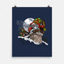 Stuck Santa-None-Matte-Poster-AndreusD