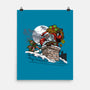 Stuck Santa-None-Matte-Poster-AndreusD