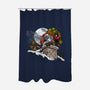 Stuck Santa-None-Polyester-Shower Curtain-AndreusD