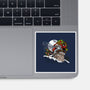Stuck Santa-None-Glossy-Sticker-AndreusD