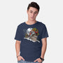 Stuck Santa-Mens-Basic-Tee-AndreusD
