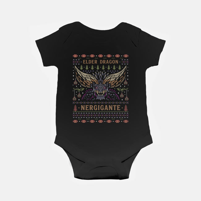 Nergigante Ugly Sweater-Baby-Basic-Onesie-LAGELANTEE