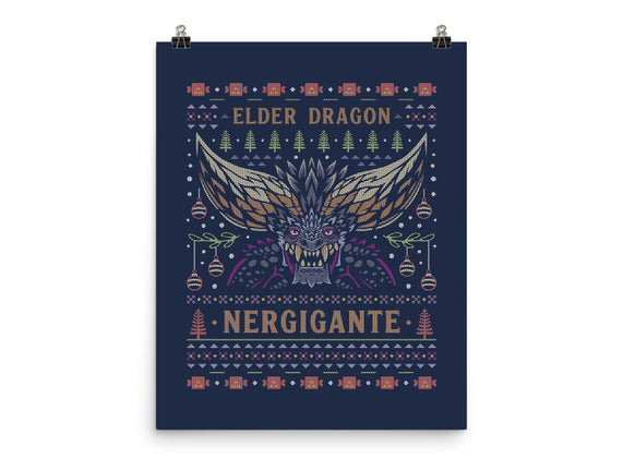 Nergigante Ugly Sweater