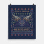 Nergigante Ugly Sweater-None-Matte-Poster-LAGELANTEE