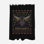 Nergigante Ugly Sweater-None-Polyester-Shower Curtain-LAGELANTEE