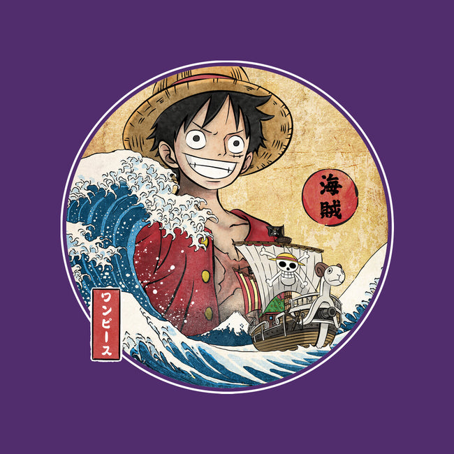 The Great Pirate Off Kanagawa-None-Glossy-Sticker-DrMonekers