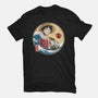 The Great Pirate Off Kanagawa-Unisex-Basic-Tee-DrMonekers