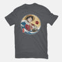 The Great Pirate Off Kanagawa-Unisex-Basic-Tee-DrMonekers