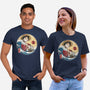 The Great Pirate Off Kanagawa-Unisex-Basic-Tee-DrMonekers