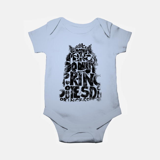Princess Of Letters-Baby-Basic-Onesie-imisko