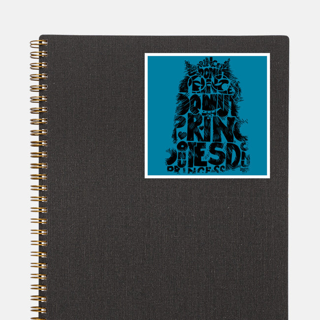 Princess Of Letters-None-Glossy-Sticker-imisko