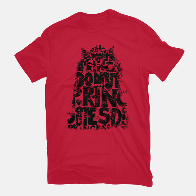 Princess Of Letters-Unisex-Basic-Tee-imisko