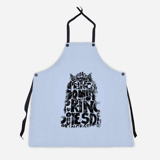 Princess Of Letters-Unisex-Kitchen-Apron-imisko