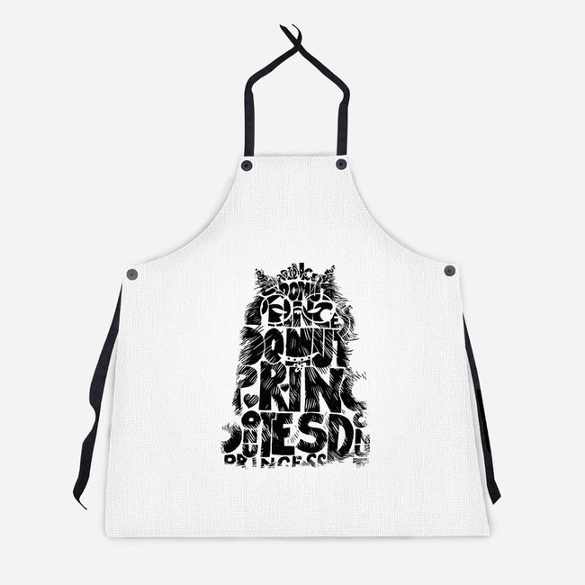 Princess Of Letters-Unisex-Kitchen-Apron-imisko