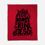 Princess Of Letters-None-Fleece-Blanket-imisko