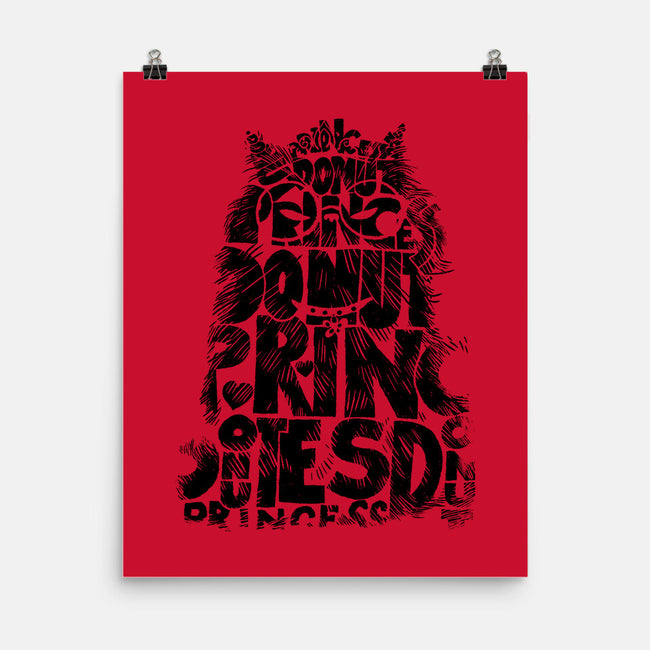 Princess Of Letters-None-Matte-Poster-imisko