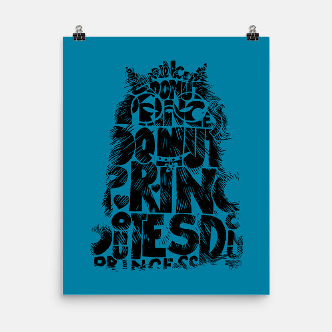 Princess Of Letters-None-Matte-Poster-imisko