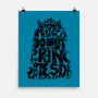 Princess Of Letters-None-Matte-Poster-imisko