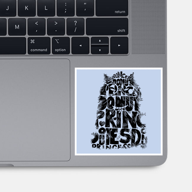 Princess Of Letters-None-Glossy-Sticker-imisko
