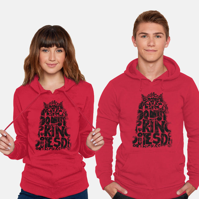 Princess Of Letters-Unisex-Pullover-Sweatshirt-imisko
