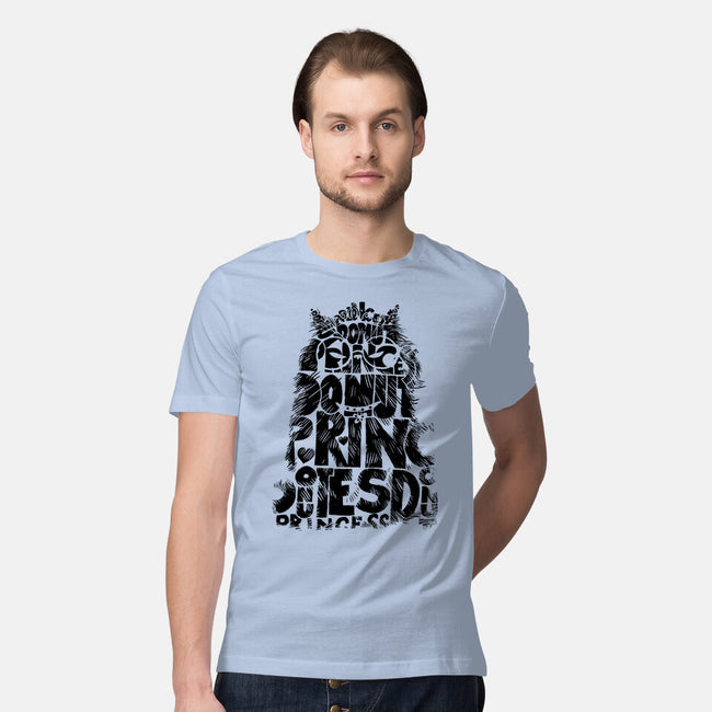 Princess Of Letters-Mens-Premium-Tee-imisko