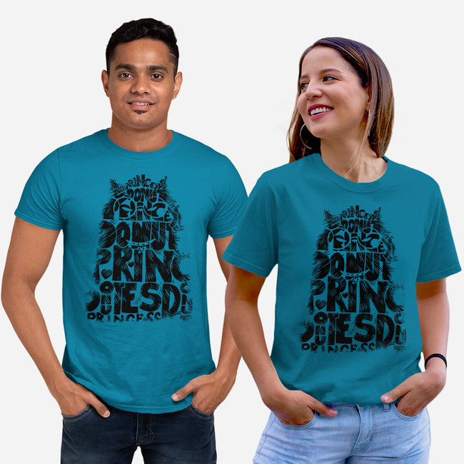 Princess Of Letters-Unisex-Basic-Tee-imisko
