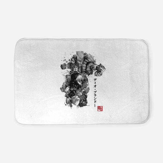 Za Warudo Sumi-e-none memory foam bath mat-DrMonekers